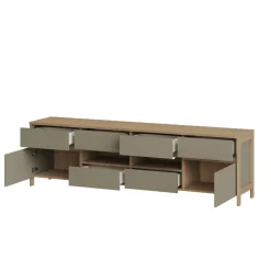 Wohnen Tv & Hifi-Möbel|Lowboards<TV-Unterschrank in Eukalyptus und Eiche Optik - Promo