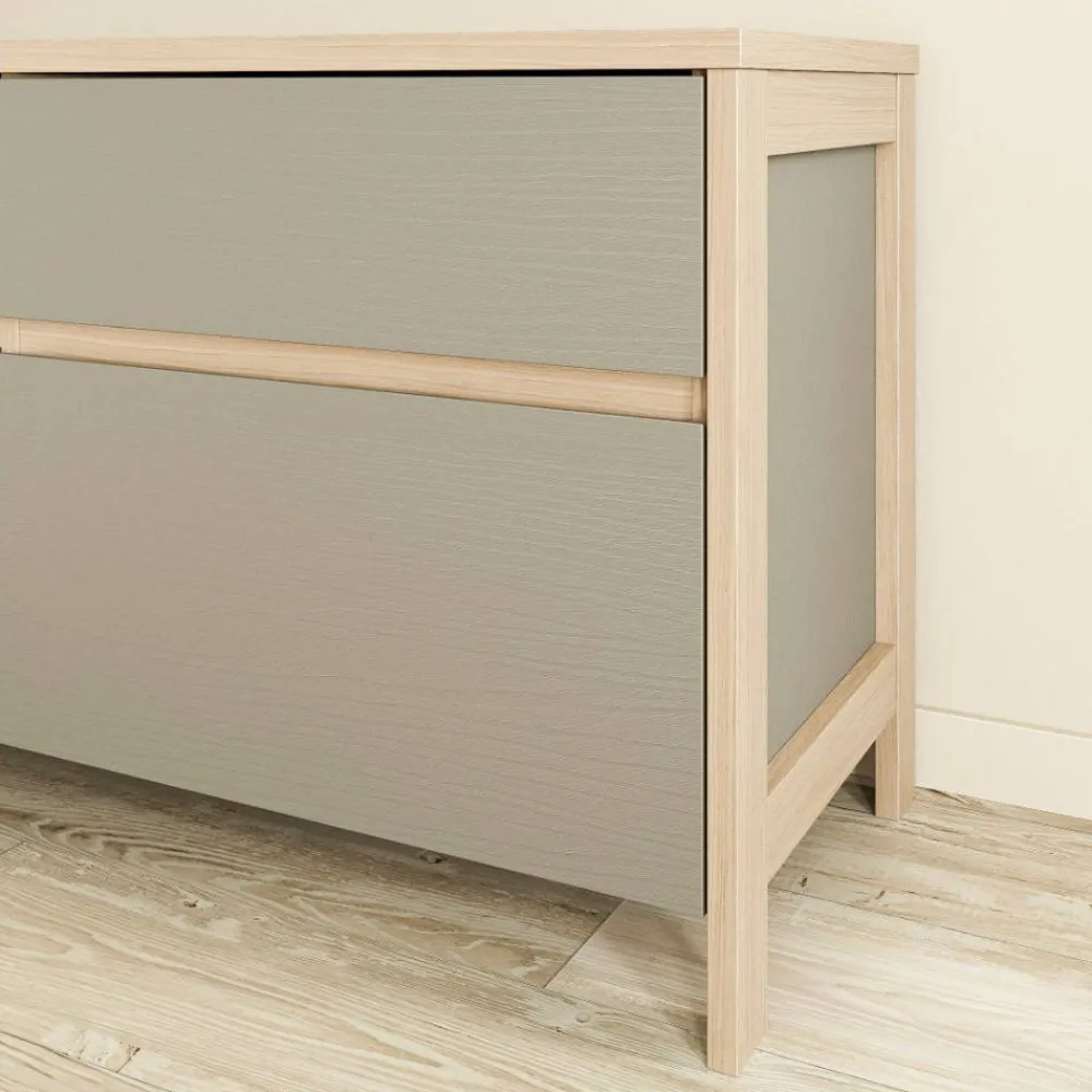 Wohnen Tv & Hifi-Möbel|Lowboards<TV-Unterschrank in Eukalyptus und Eiche Optik - Promo