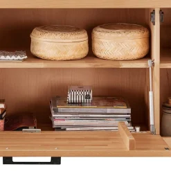 Wohnen Tv & Hifi-Möbel|Lowboards<Unterschrank für den Fernseher aus Kernbuche - Sarosca