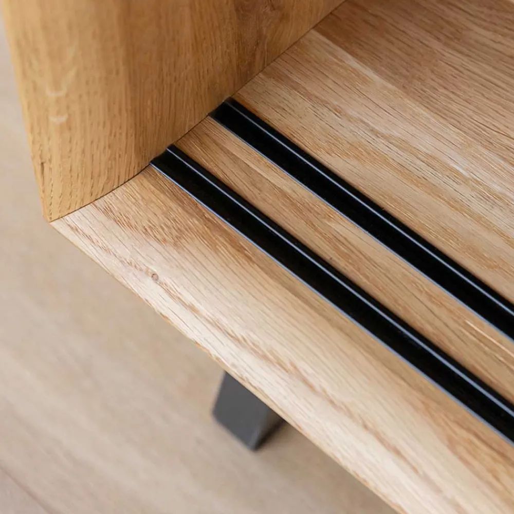 Wohnen Tv & Hifi-Möbel|Lowboards<Unterschrank für Fernseher mit Schiebetüren - Fabiella