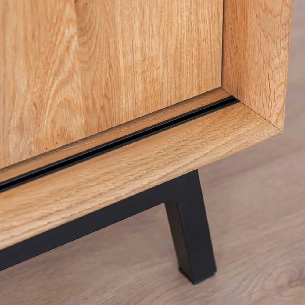 Wohnen Tv & Hifi-Möbel|Lowboards<Unterschrank für Fernseher mit Schiebetüren - Fabiella
