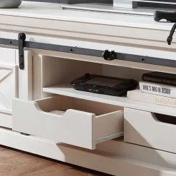 Wohnen Tv & Hifi-Möbel|Lowboards<Unterschrank für TV mit Schiebetür - Kuito