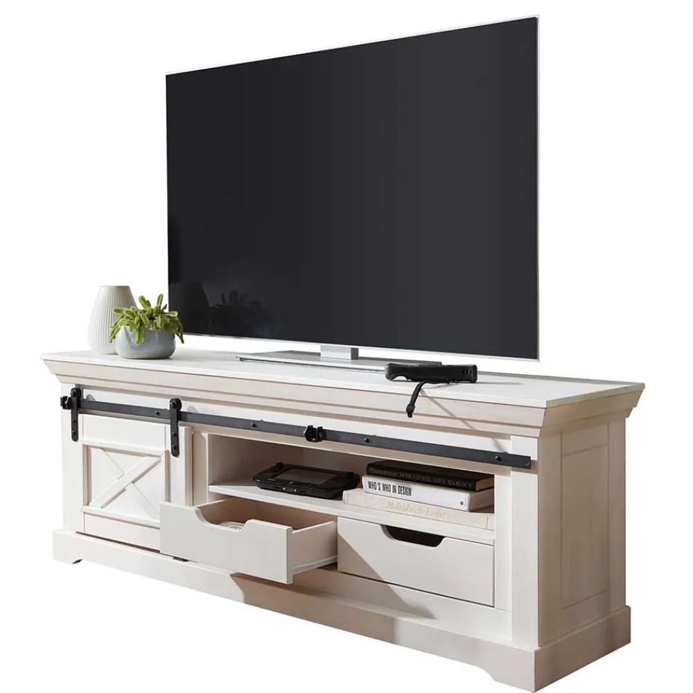 Wohnen Tv & Hifi-Möbel|Lowboards<Unterschrank für TV mit Schiebetür - Kuito