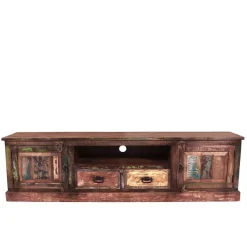 Wohnen Tv & Hifi-Möbel|Lowboards<Used Look TV Board aus Altholz Jamaica im Shabby Chic