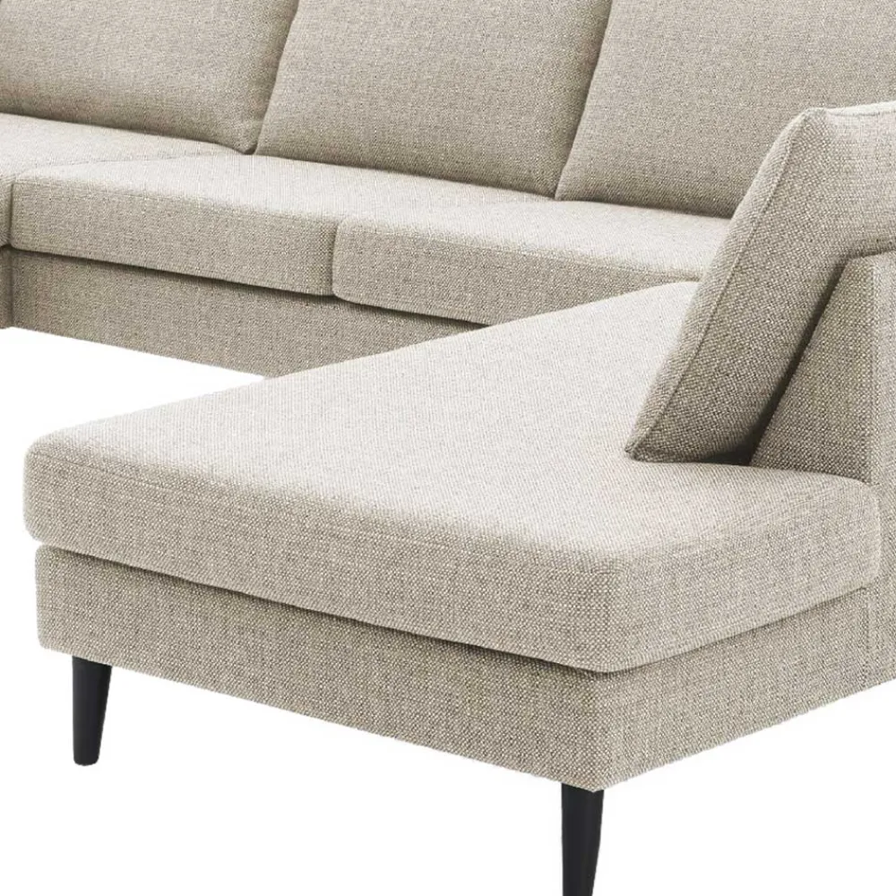 Wohnen Sofas<U-Sofa Wohnlandschaft in Creme - Bentema