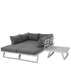 Wohnen Sitzgruppe<Variable Garten Lounge mit Tisch - Murcian (zweiteilig)