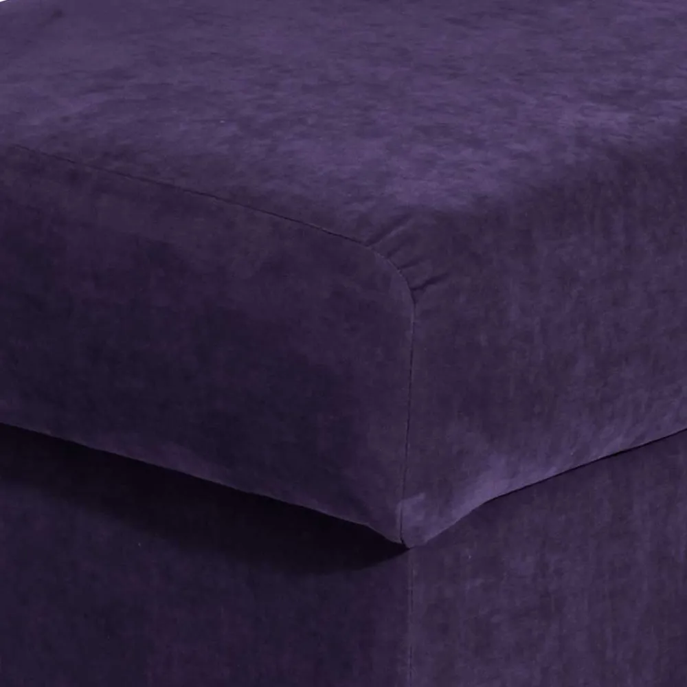 Wohnen Sessel<Velours Ohrensessel in Violett - Sotonio