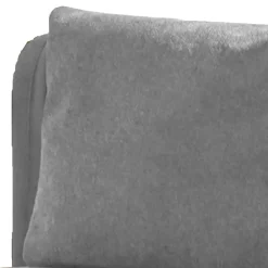 Wohnen Sessel<Velours Polstersessel in Silber Grau - Kolage
