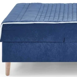 Wohnen Betten<Verstellbare Daybed Polsterliege in Blau Samt - Blackbird