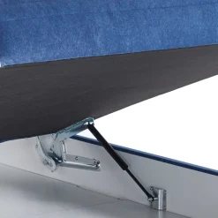 Wohnen Betten<Verstellbare Daybed Polsterliege in Blau Samt - Blackbird
