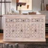 Wohnen Sideboards<Vintage Design Anrichte in White Wash - Uladan