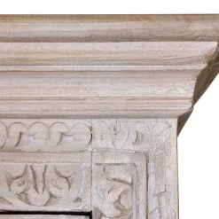 Wohnen Vitrinen<Vintage Design Schrank in White Wash - Uladan