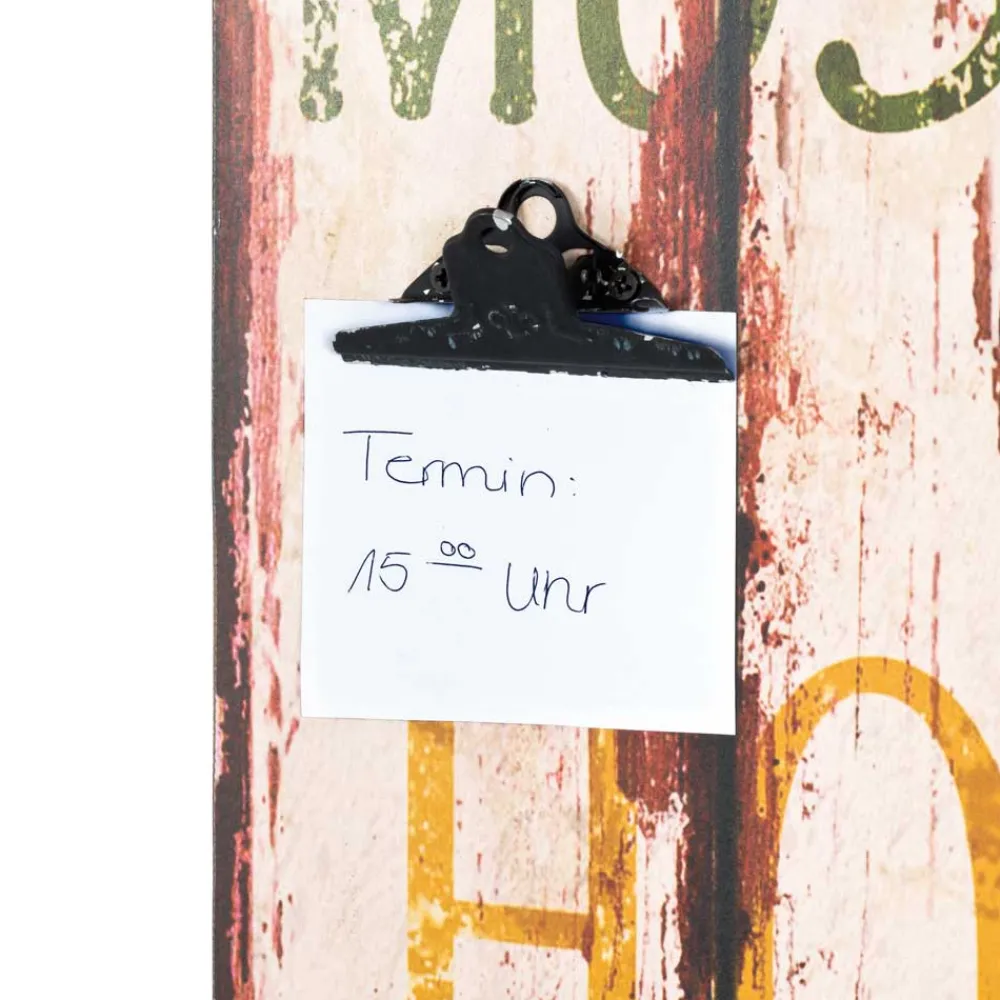 Wohnen Garderoben<Vintage Garderobe Coventry mit Uhr