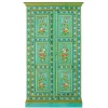 Wohnen Vitrinen<Vintage Holzschrank bunt bemalt - Lennlo