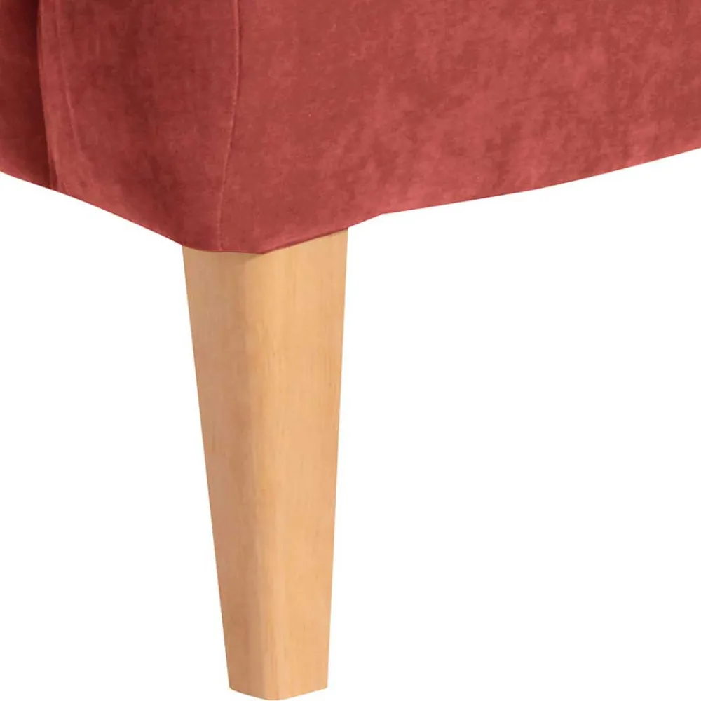 Wohnen Sessel<Vintage Sessel in Terracotta Velours - Granna