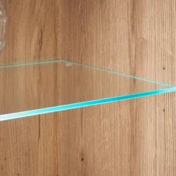 Wohnen Kommoden<Vitrinen-Highboard in Eiche Holzoptik - Brocus