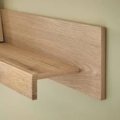 Wohnen Wohnwände<Vitrinenkombination und Wandboard Set - Brocus (vierteilig)