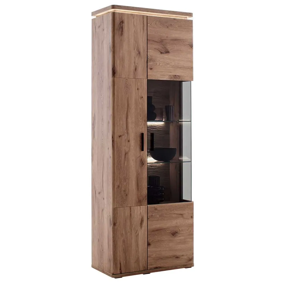 Wohnen Vitrinen<Vitrinenschrank mit LED Beleuchtung - Bekunion