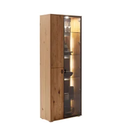 Wohnen Vitrinen<Vitrinenschrank mit Parsolglas - Drinidad