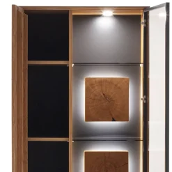 Wohnen Vitrinen<Vitrinenschrank mit Parsolglas - Drinidad
