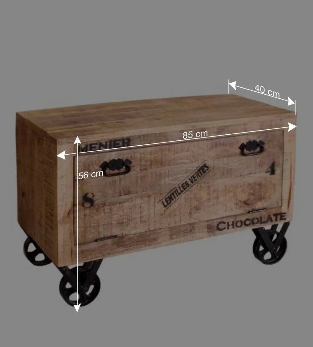 Wohnen Sitzgruppe<Wand Klapptisch & Hocker Set - Indri (dreiteilig)
