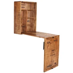 Wohnen Sitzgruppe<Wand Klapptisch & Hocker Set - Indri (dreiteilig)