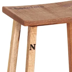 Wohnen Sitzgruppe<Wand Klapptisch & Hocker Set - Indri (dreiteilig)
