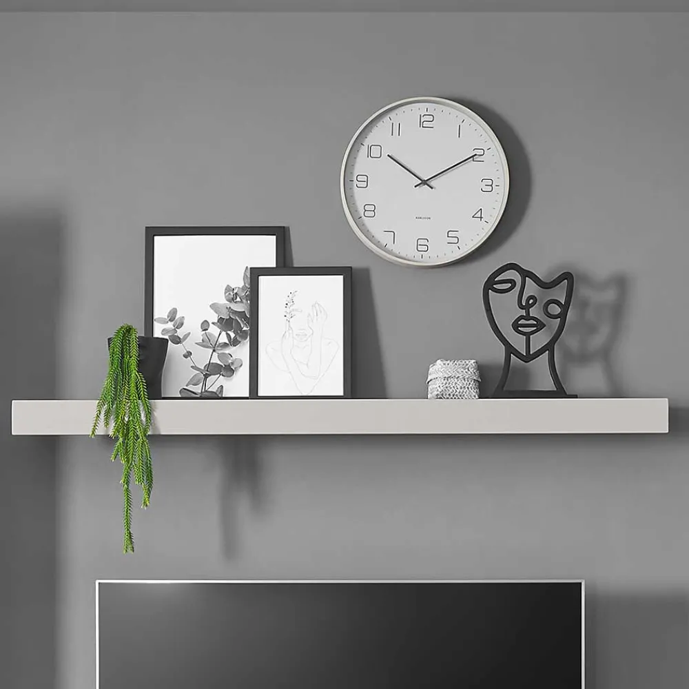 Wohnen Regale<Wandboard in Hellgrau - modern - Lioscas