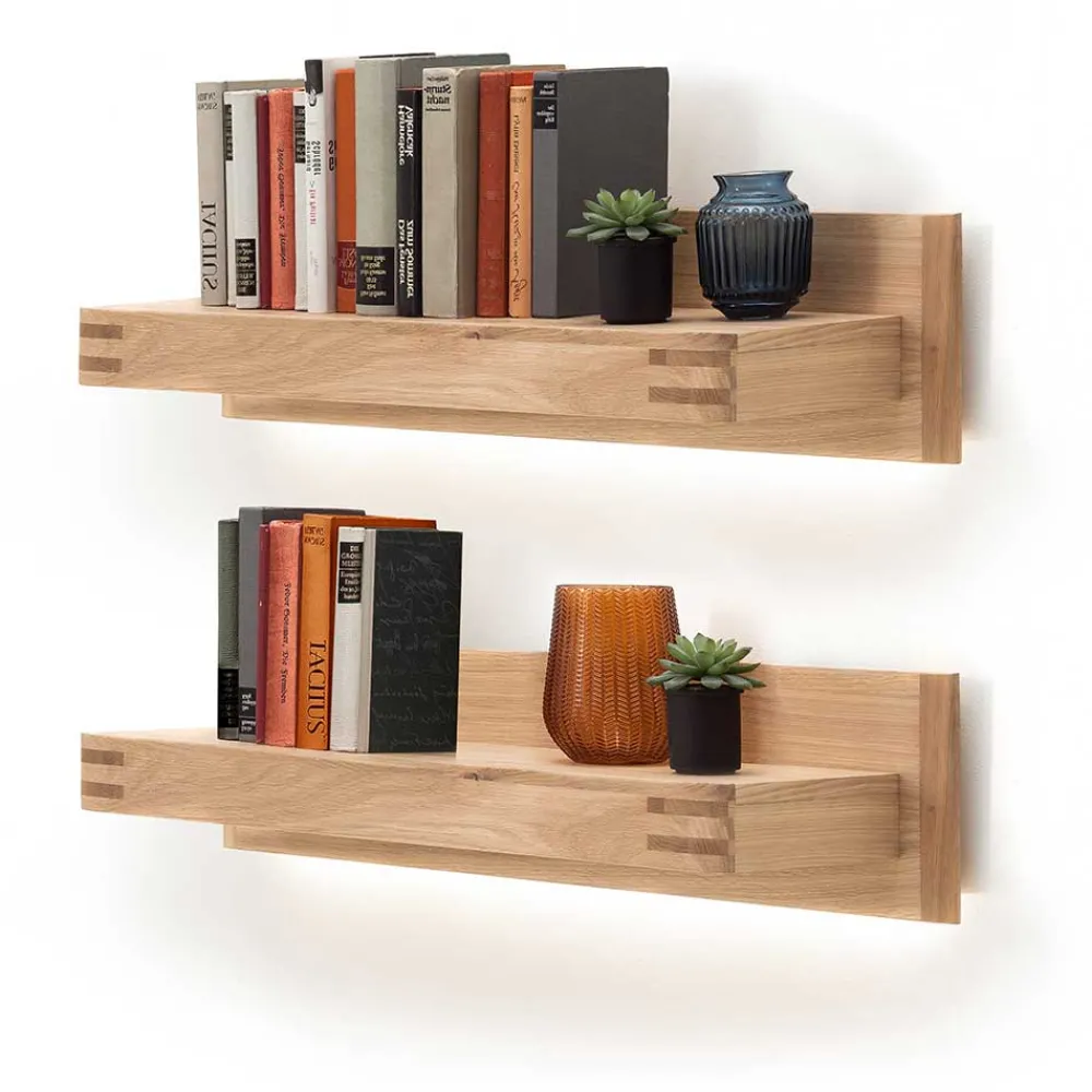 Wohnen Regale<Wandboard Set 90 cm breit - Crupean (2er Set)