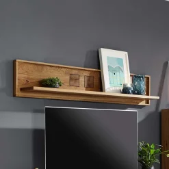 Wohnen Regale<Wandboard Troncon aus Wildeiche Echtholz
