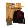 Wohnen Garderoben<Wandgarderobe aus Balkeneiche Massivholz - Robats