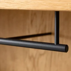 Wohnen Garderoben<Wandgarderobe aus Balkeneiche Massivholz - Robats