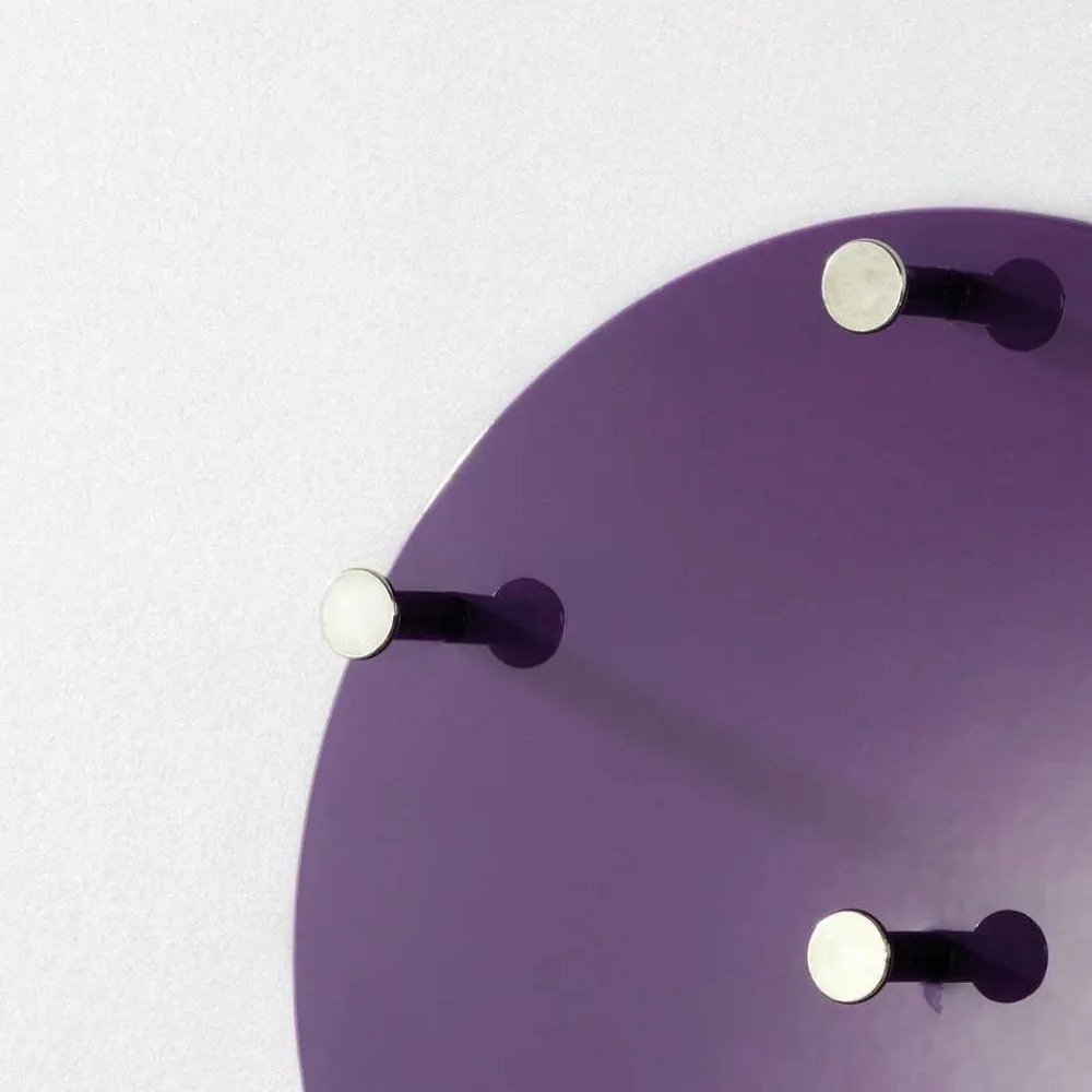 Wohnen Garderoben<Wandgarderobe Fiona in Brombeerfarben