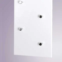 Wohnen Garderoben<Wandgarderobe Gabrina in Weiß