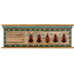 Wohnen Garderoben<Wandgarderobe handbemalt - Vareza