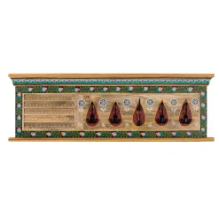 Wohnen Garderoben<Wandgarderobe handbemalt - Vareza