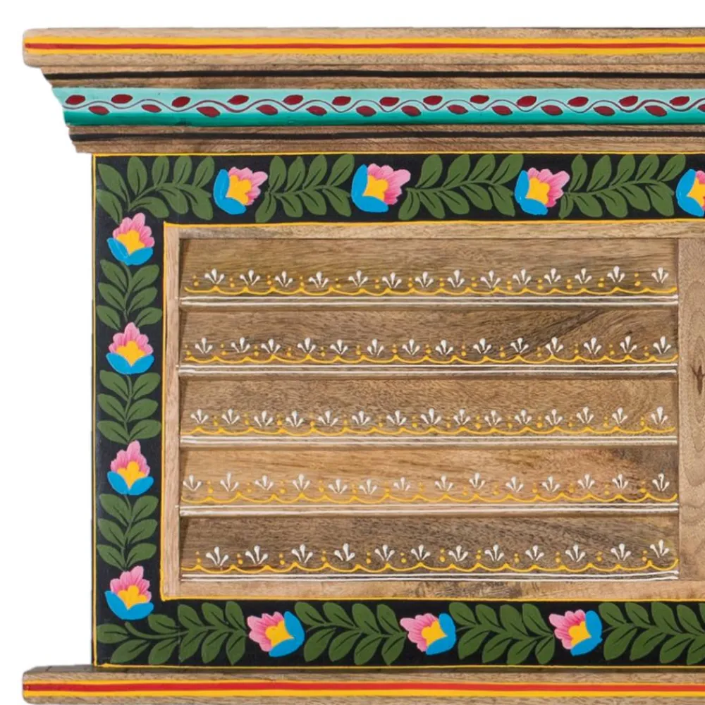 Wohnen Garderoben<Wandgarderobe handbemalt - Vareza