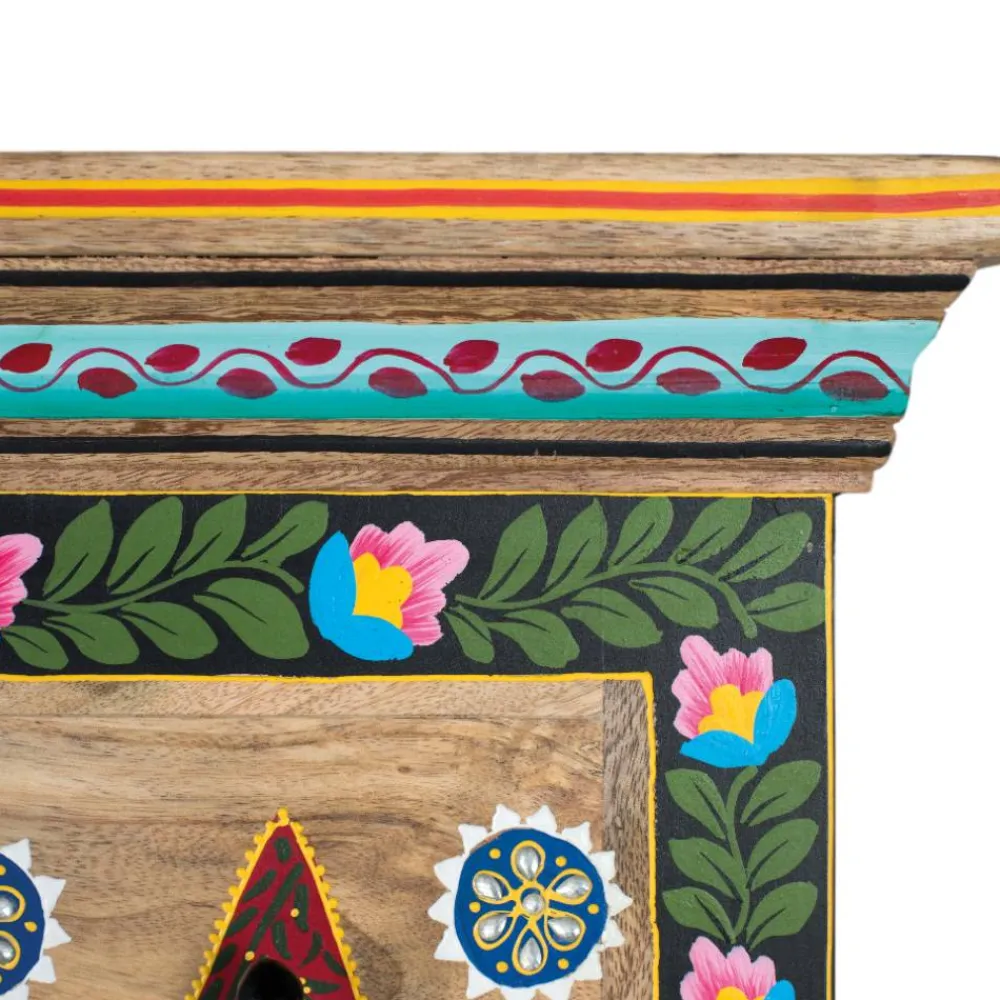 Wohnen Garderoben<Wandgarderobe handbemalt - Vareza