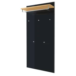 Wohnen Garderoben<Wandgarderobe Lalaika in Anthrazit Glas beschichtet