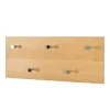 Wohnen Garderoben<Wandgarderobe mit 5 Haken Loove aus Buchenholz