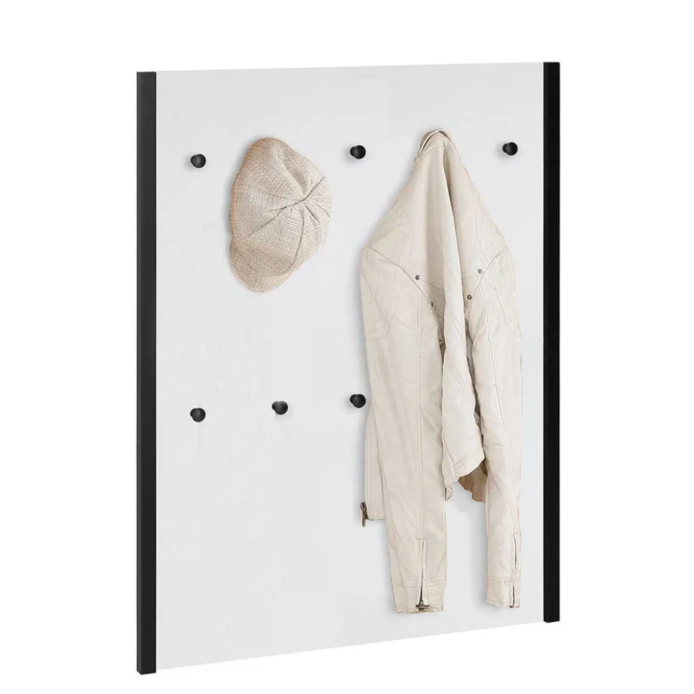 Wohnen Garderoben<Wandgarderobe mit 10 Kleiderhaken - Nota