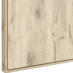 Wohnen Garderoben<Wandgarderobe mit Spiegel in Wildeiche Optik - Vapposia