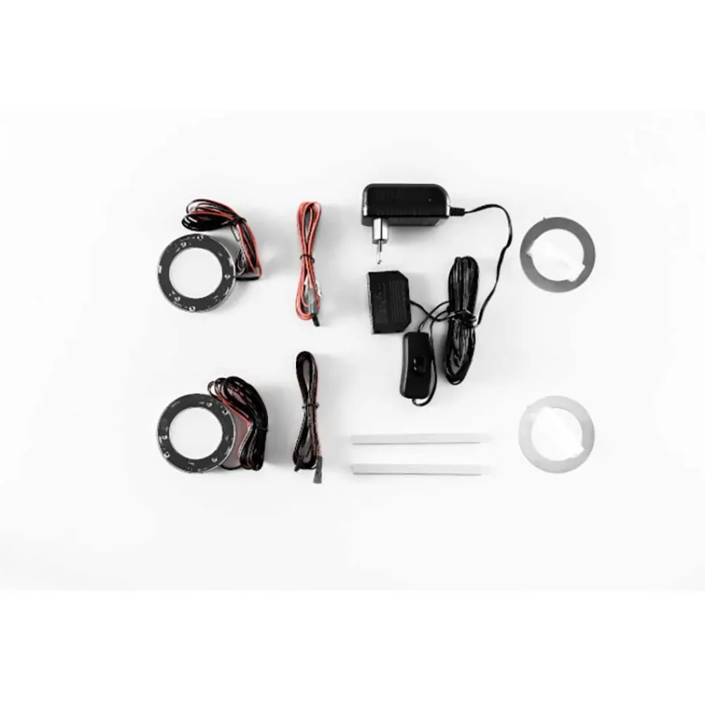 Wohnen Regale<Wandregal in Weiß und Schwarzgrau - Loazin