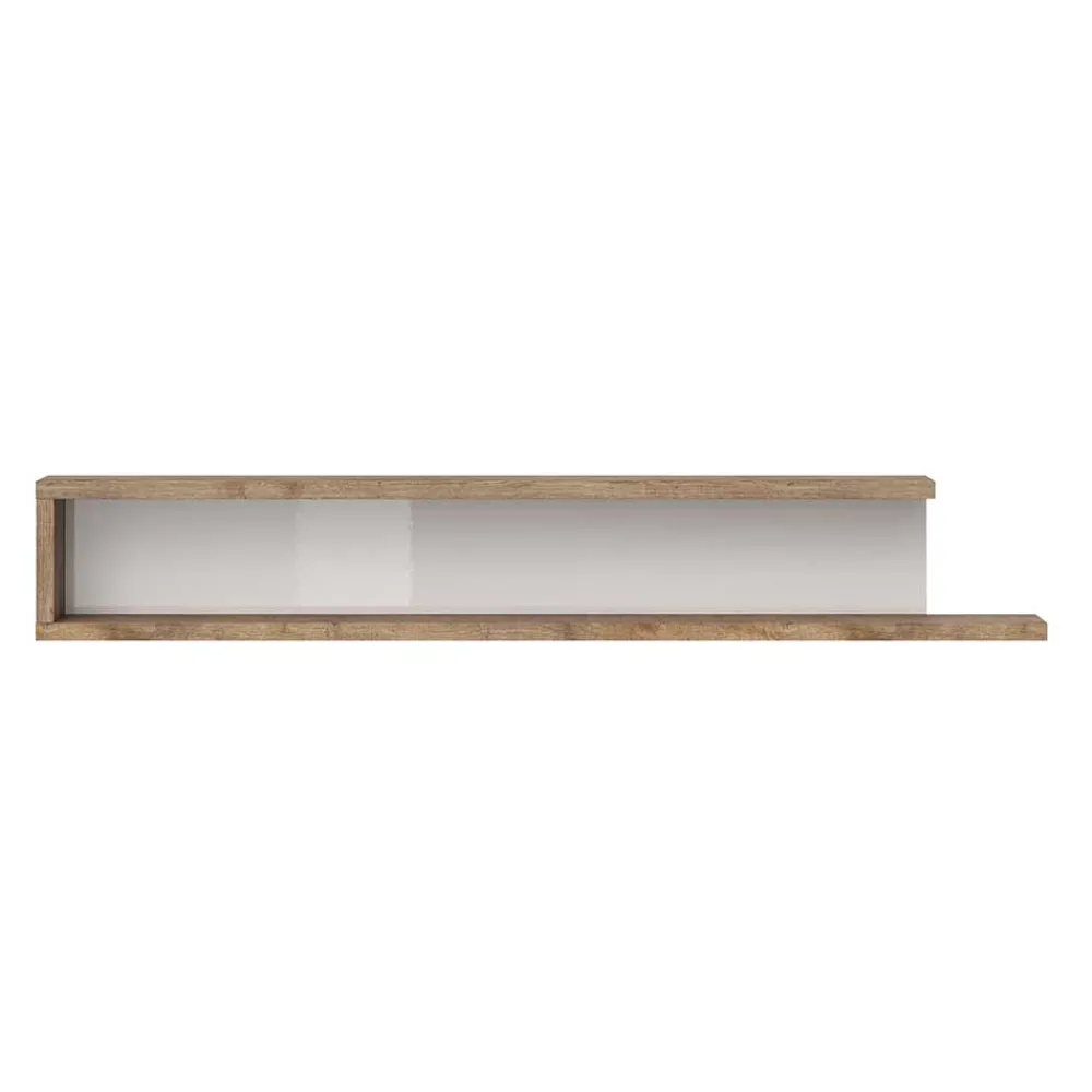 Wohnen Regale<Wandregal mit Rückwand modern - Milvara