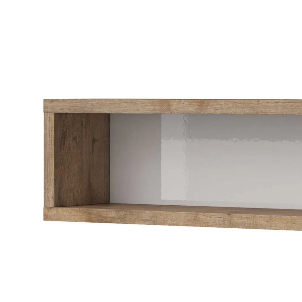 Wohnen Regale<Wandregal mit Rückwand modern - Milvara