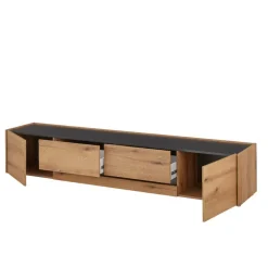 Wohnen Wohnwände<Wandregal-Paneel und TV-Lowboard Set - Colomania (zweiteilig)