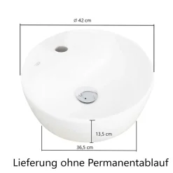 Wohnen Schränke<Waschtischkonsole mit Aufsatzbecken - Agiruan