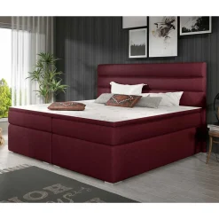 Wohnen Betten<Webstoff Boxbett in Magenta - Kitchin