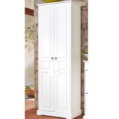 Wohnen Garderoben<Weiße Flurmöbel im Landhausstil - Vesrav (dreiteilig)
