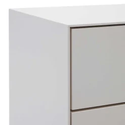 Wohnen Kommoden<Weiße Hochkommode mit Bodenfreiheit - Dresconio